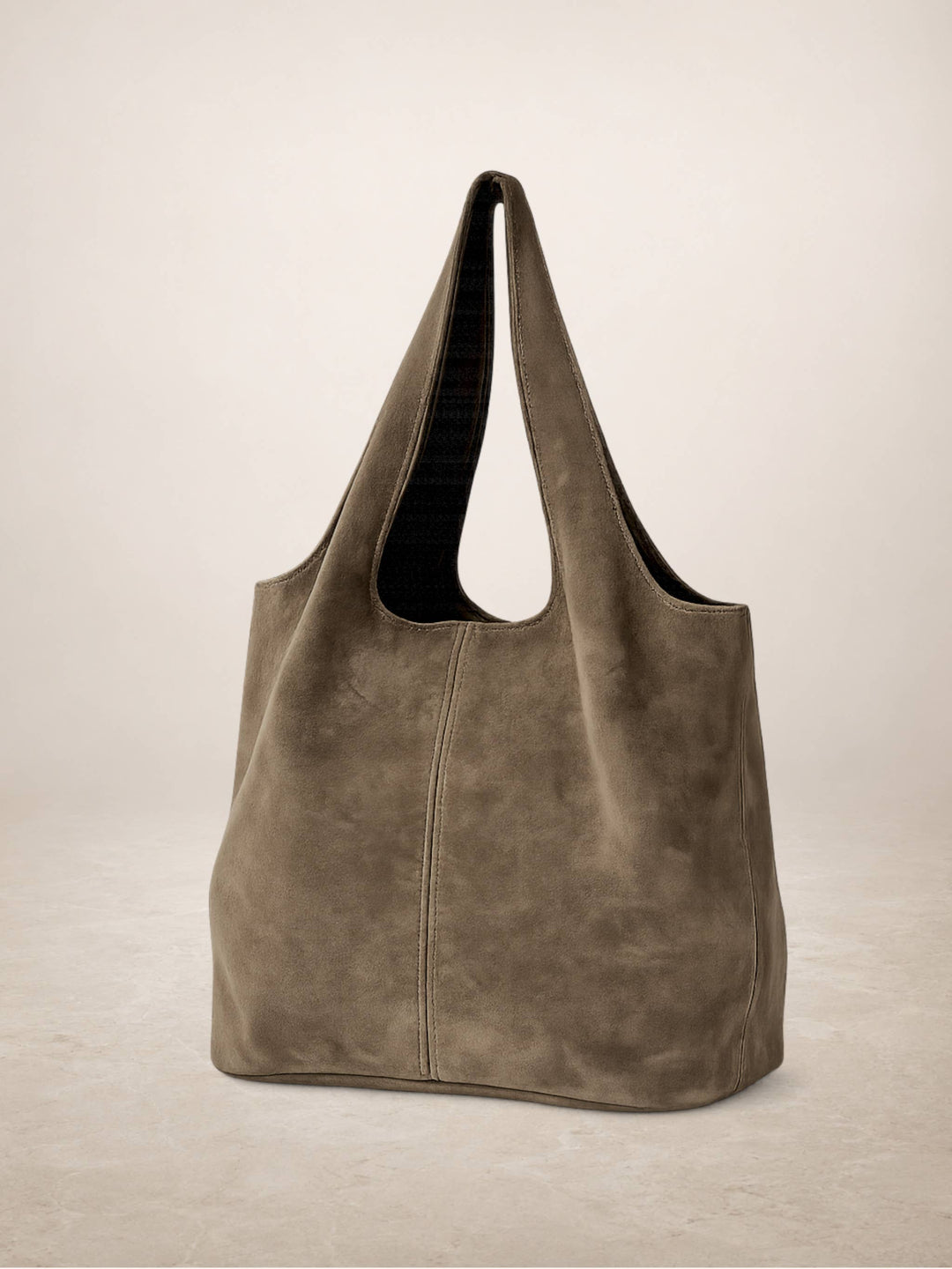 GIANNINA - Suede leather bag