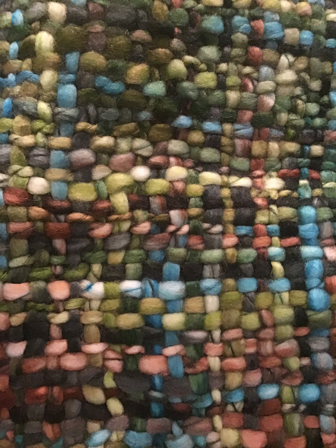 Colorful Chunky Tweed Scarves - India