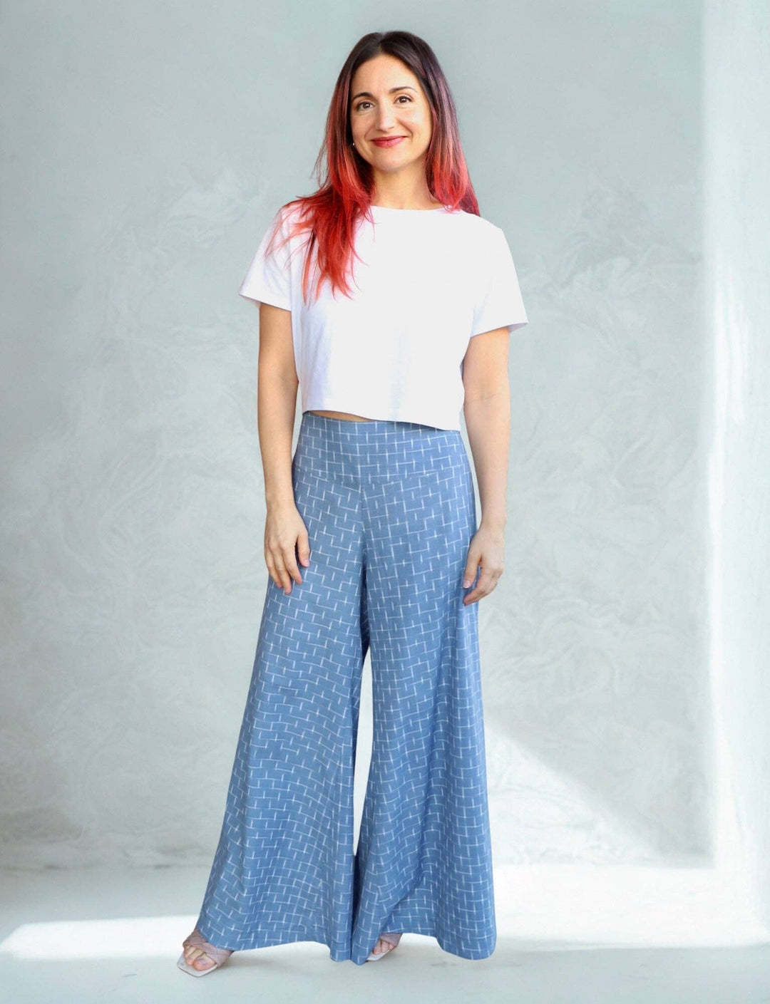 Nila Sky Organic Cotton Light Blue Spinnaker Pants