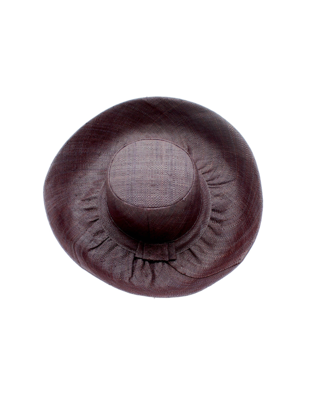 Monica 5" & 7" Wide Brim Solid Color Packable Straw Sun Hats