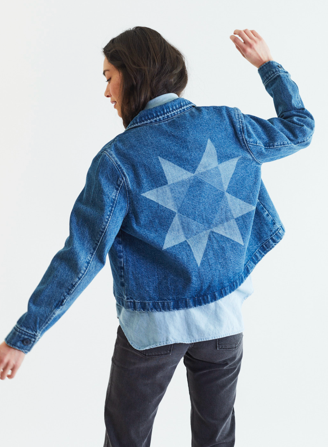 Cottage Denim Shacket