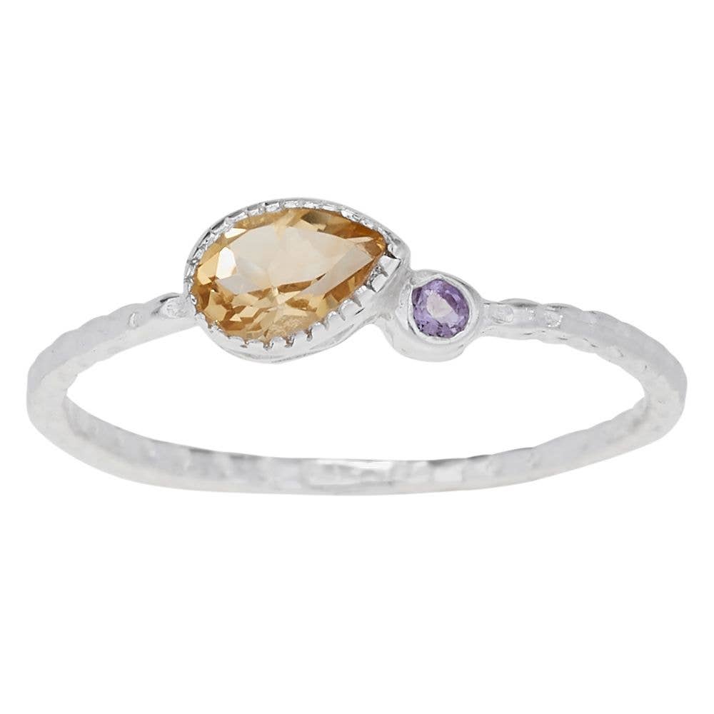 Fair Maiden Sterling Silver Ring - Bali