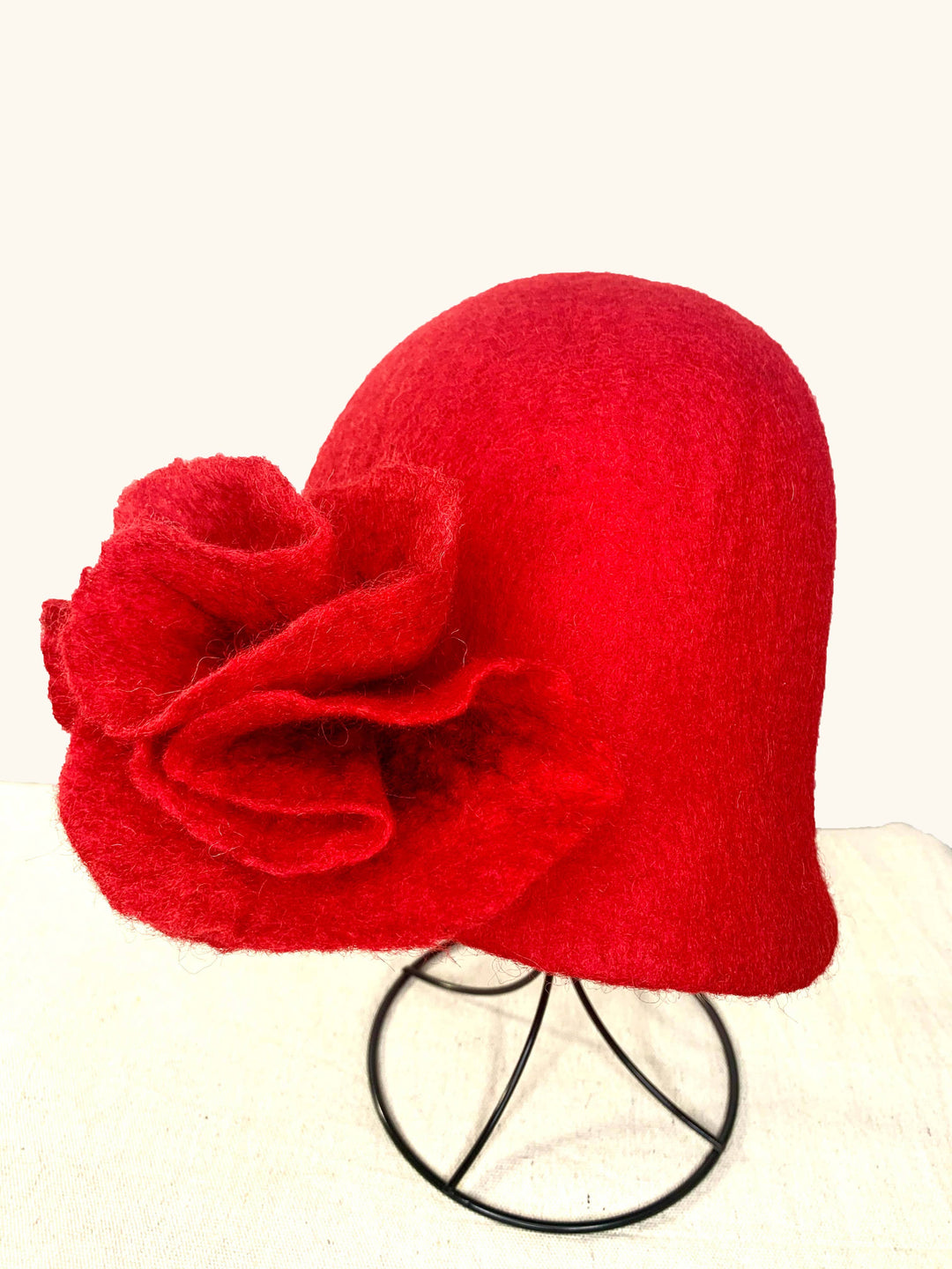 Red Hat with Red Flower - Napal