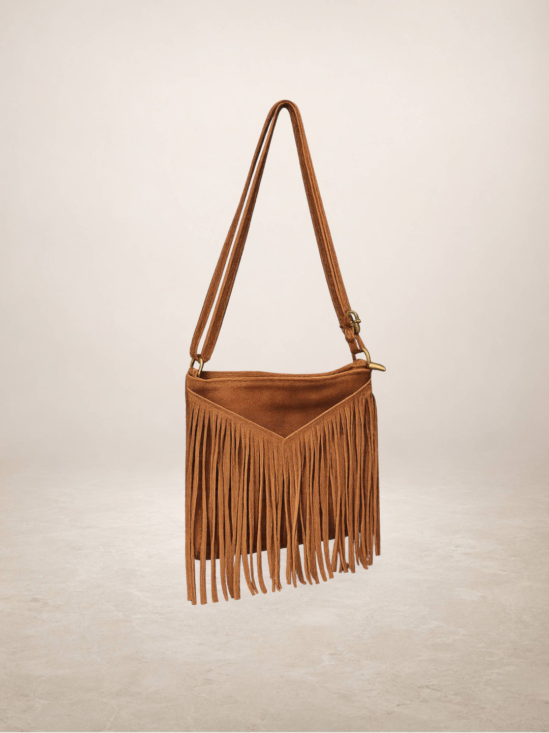 CASCADA V - Suede leather bag