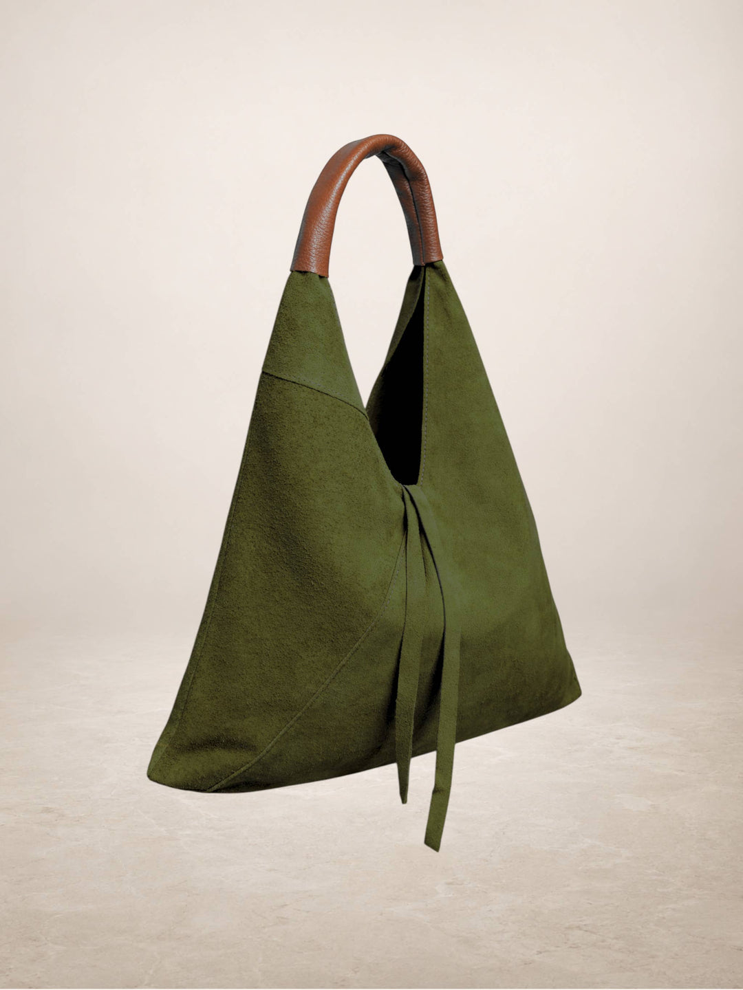 Dema Suede Leather Bag - Italy