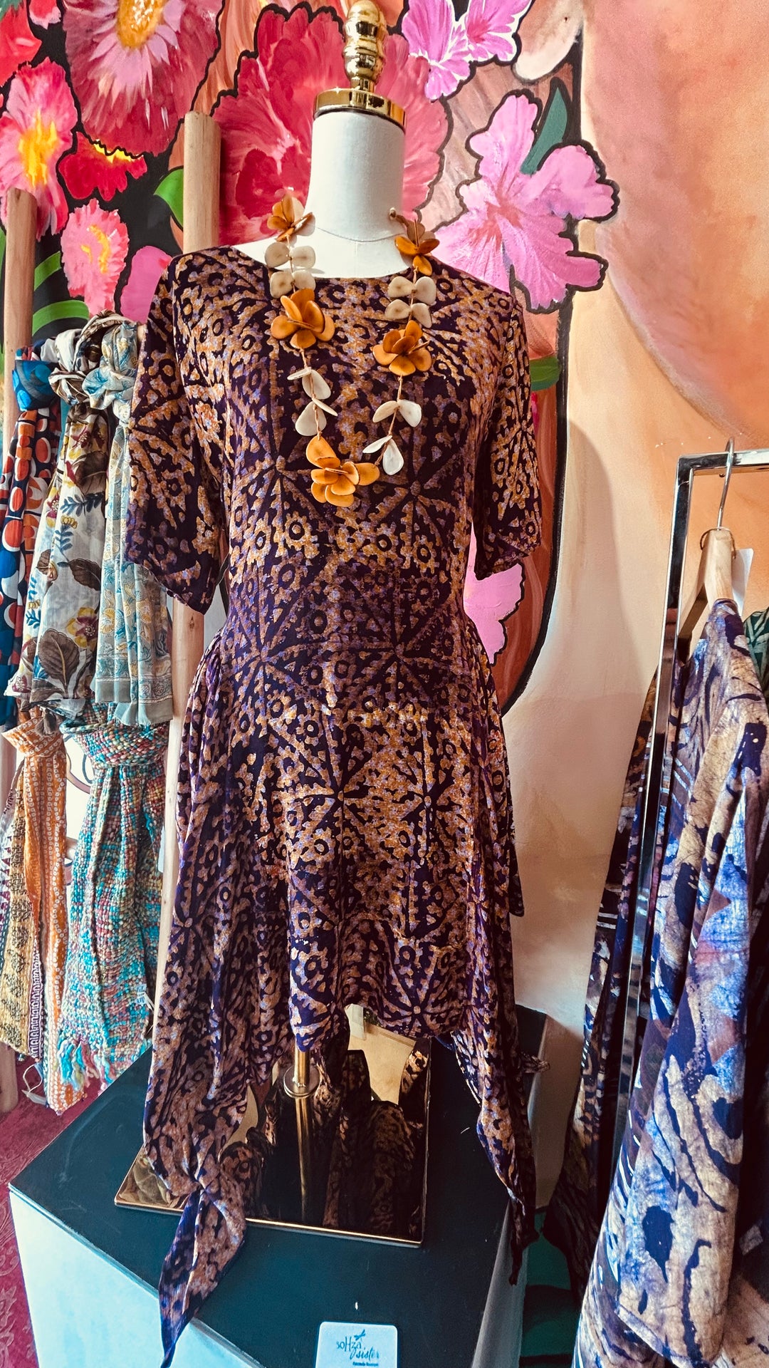Adire Nigerian Dress