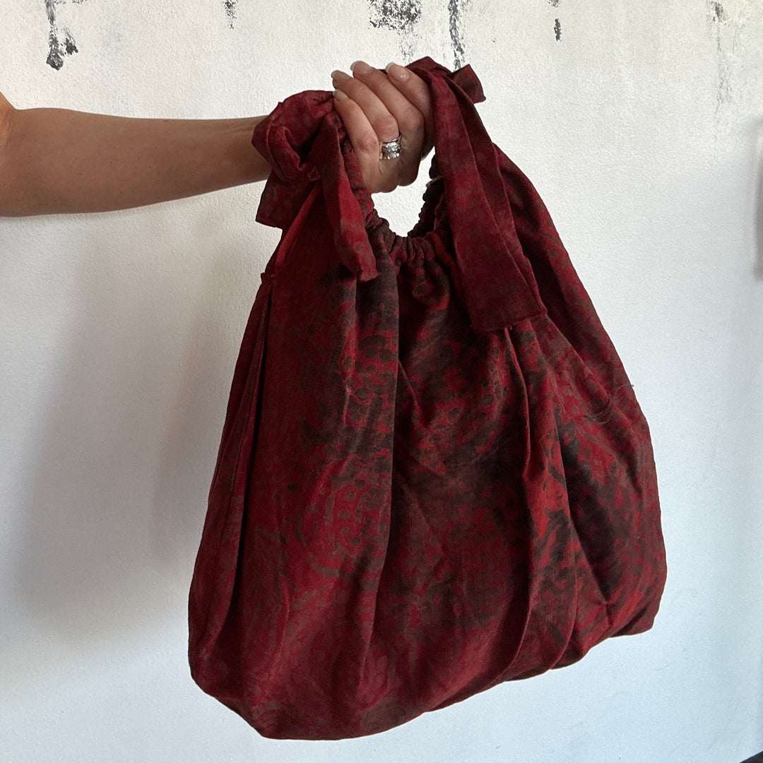 Adire Nigerian Boho Granny Bag