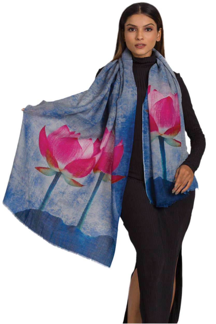 Reena Fine Wool Shawl - India