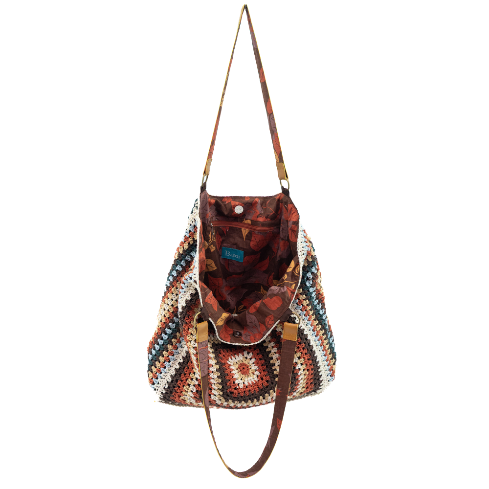 Crocheted Big Granny Bag - Bali