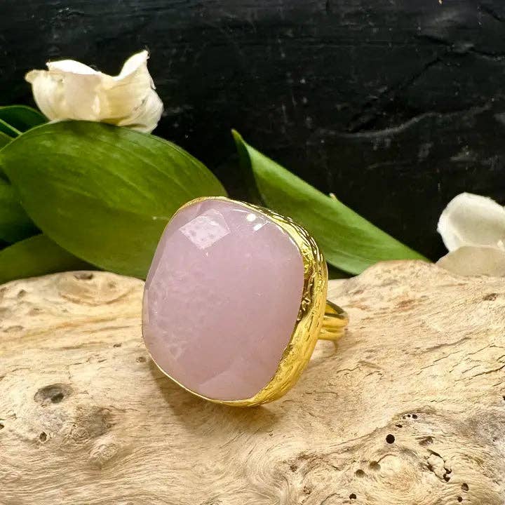 Large Square Cocktail Ring - East Africa
