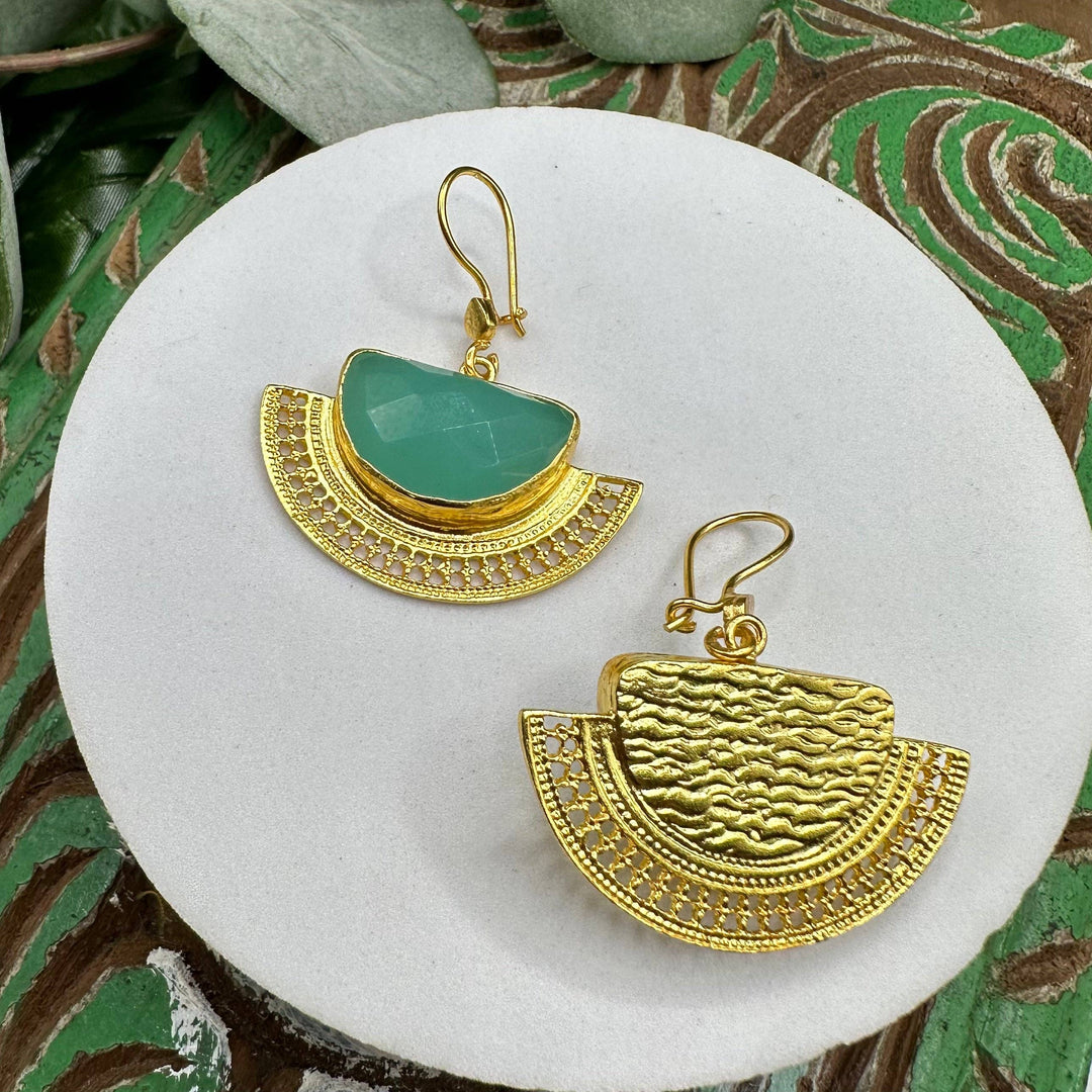 Sun Goddess Earrings  - East Africa