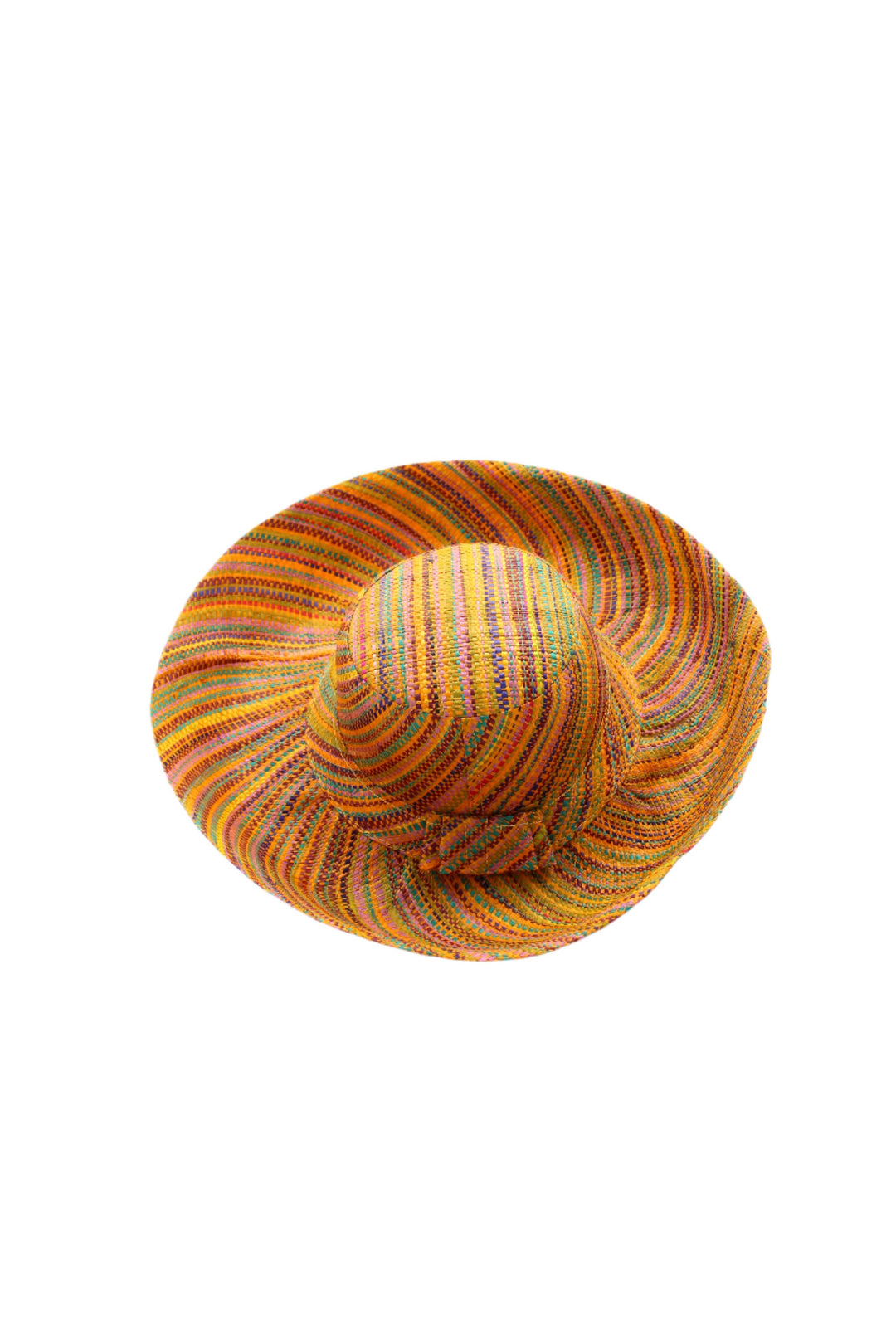 Monica 5" & 7" Wide Brim Melange Packable Straw Sun Hats