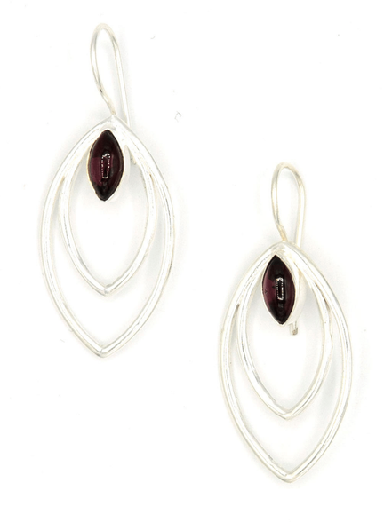 Leaf Drop Earrings - India