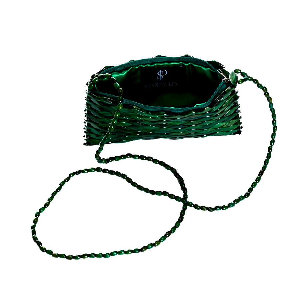 Crossbody Bag Santorini - Emerald Green - Brazil