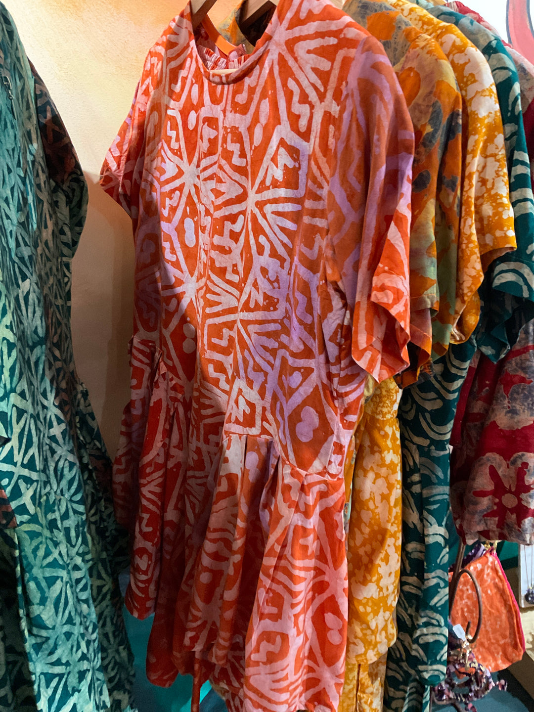 Adire Nigerian Shorts Set
