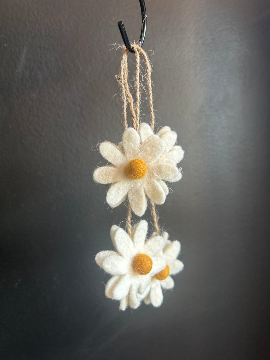 Fairy & Daisy Felt Ornaments - India & Nepal