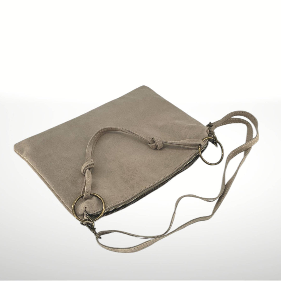 Gilda Suede Leather Bag - Italy