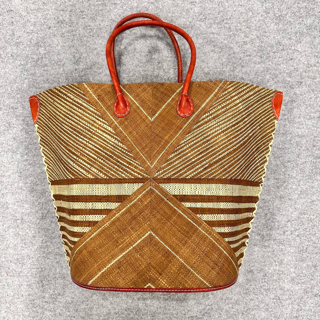 Mariposa Large Straw Tote Bag