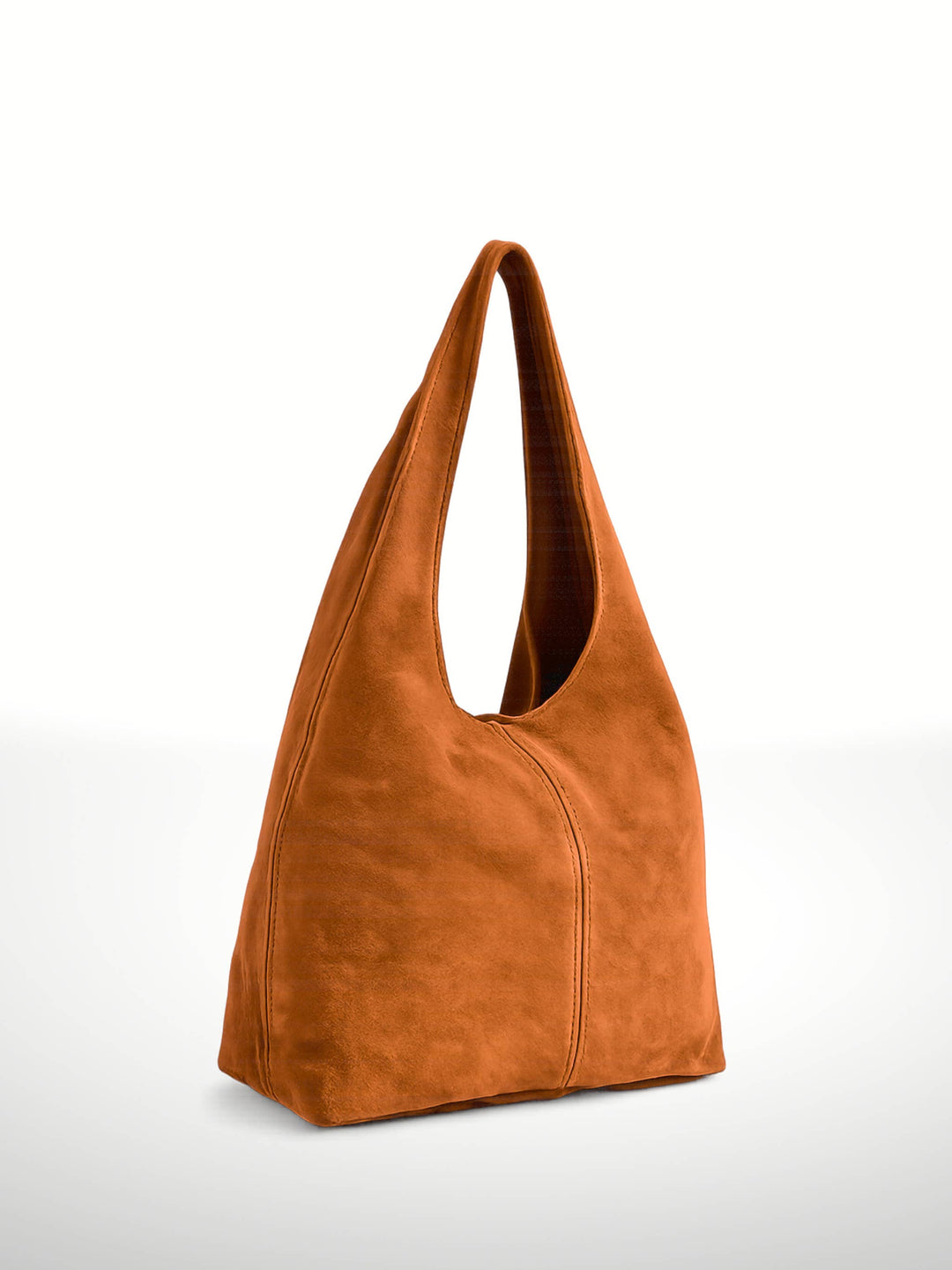 SILVIA - Suede leather bag