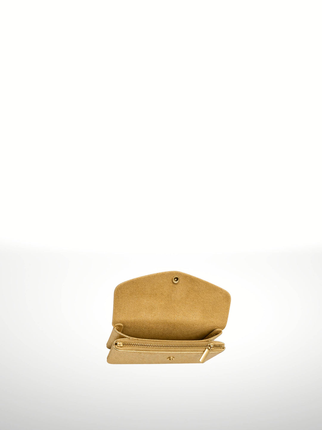 Laminated Suede Leather Wallet Katia Plus - Italy