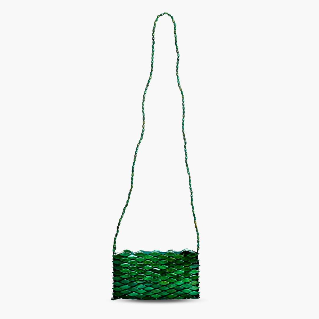 Crossbody Bag Santorini - Emerald Green - Brazil