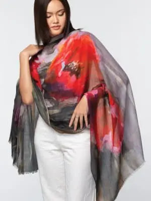 Reena Fine Wool Shawl - India