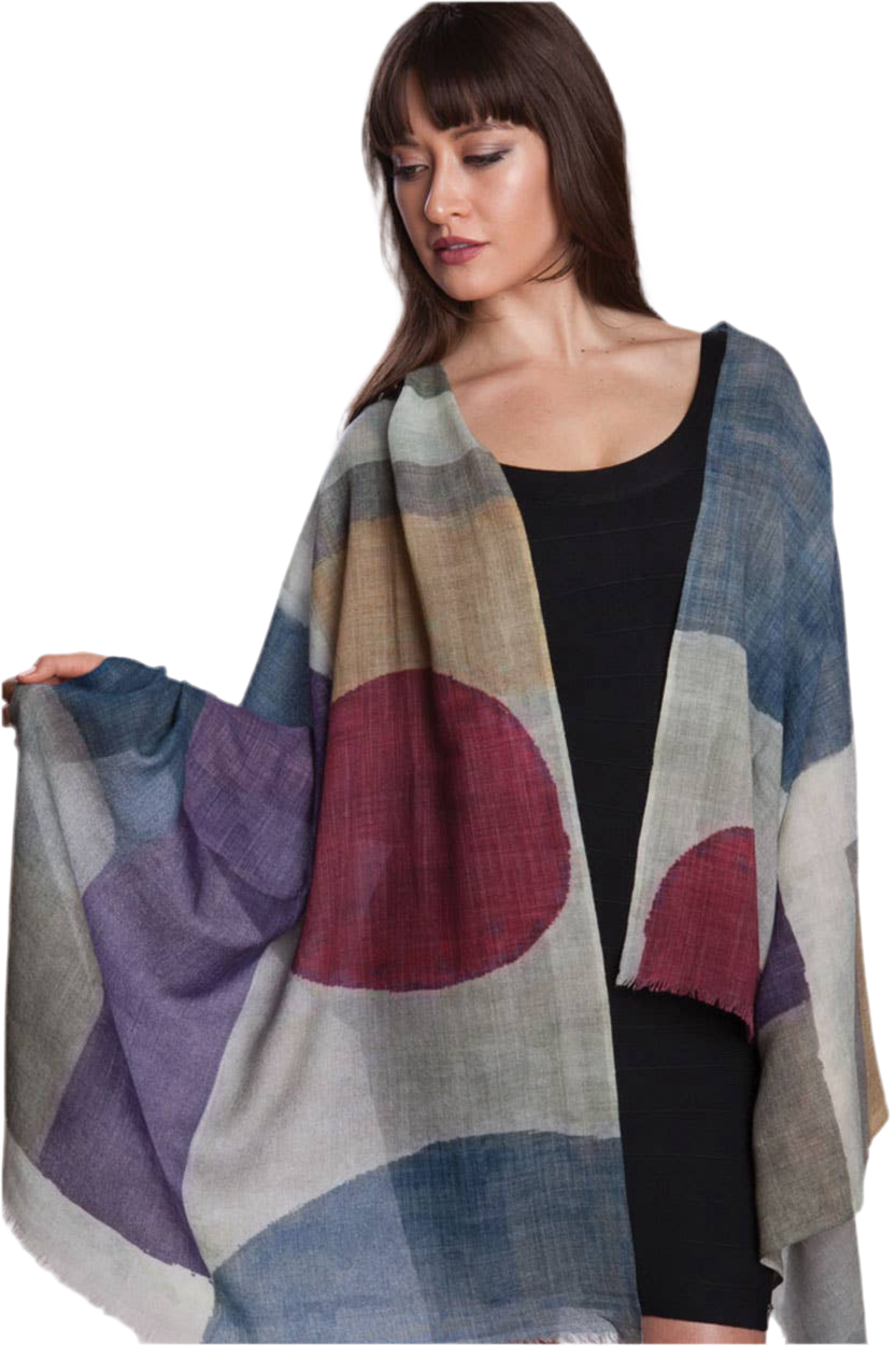 Reena Fine Wool Shawl - India