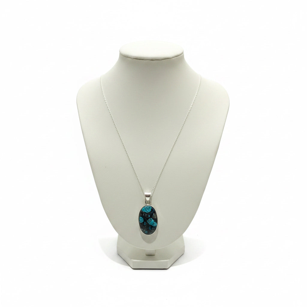 Simple Turquoise Necklace - India