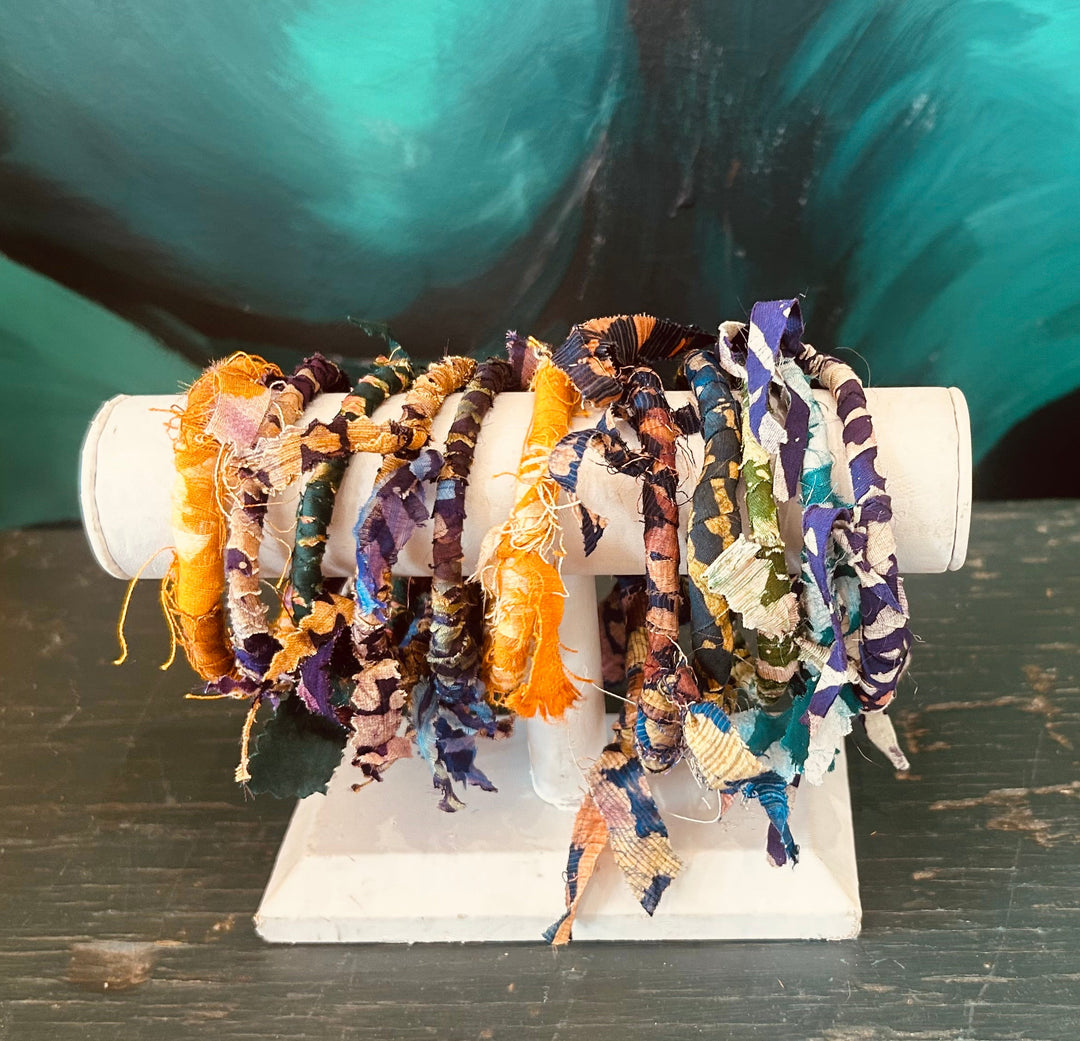 Adire Nigerian Boho Bracelets