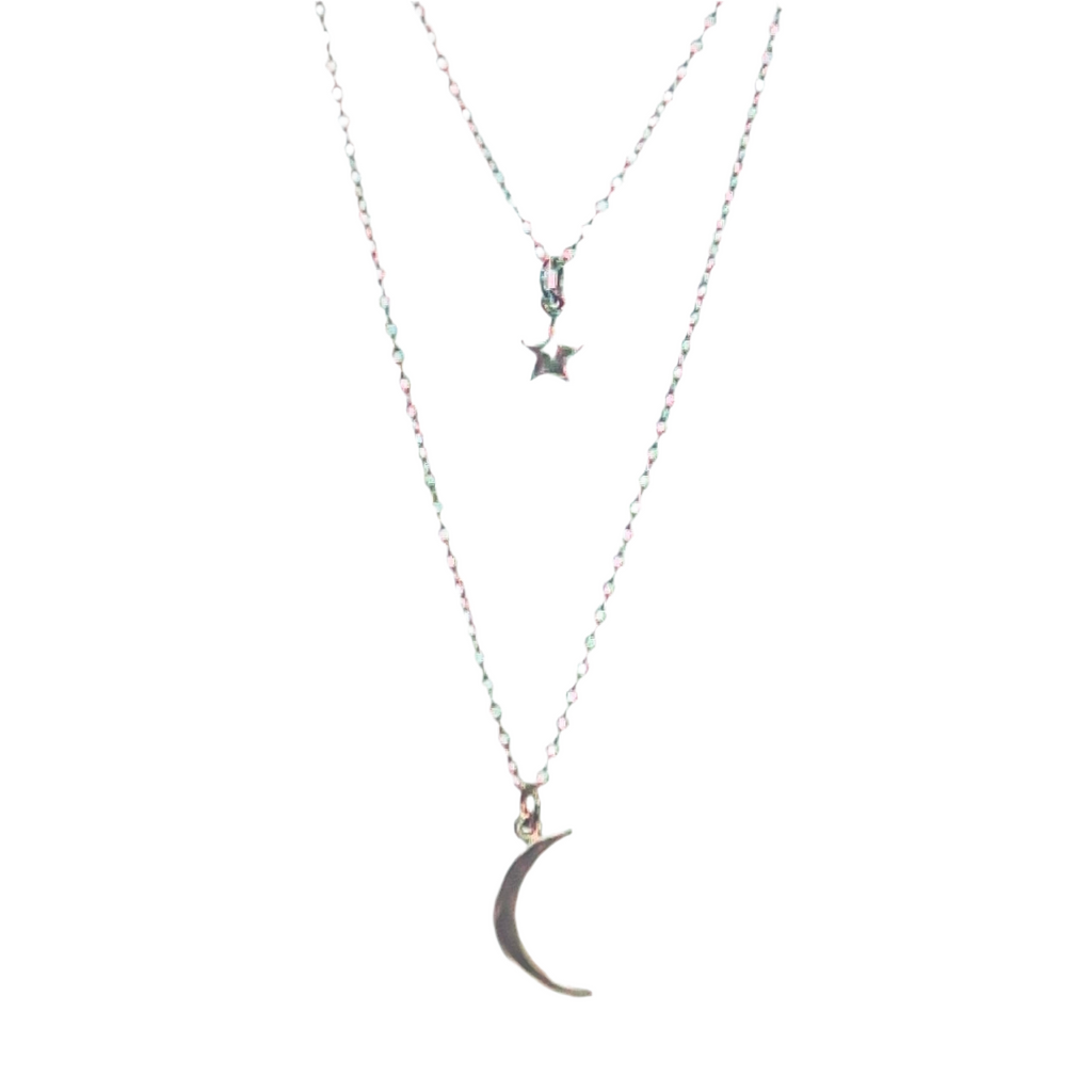 ABLE Layered Star & Moon Necklace - Nashville