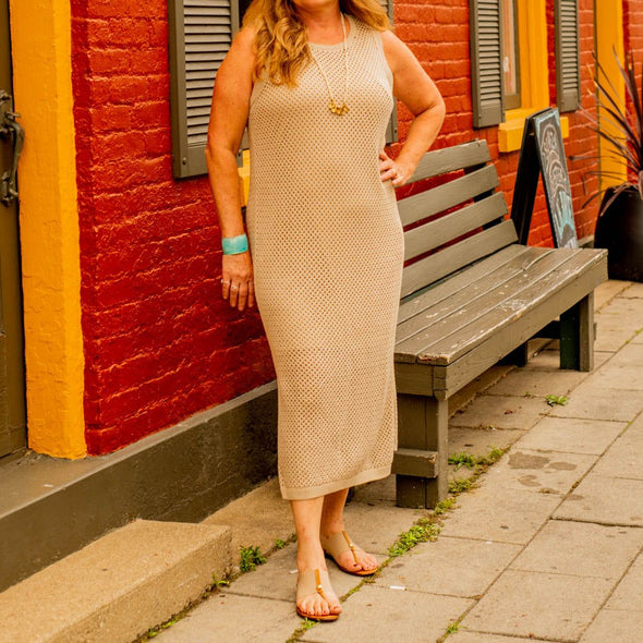 Able Janeen Crochet Dress- India