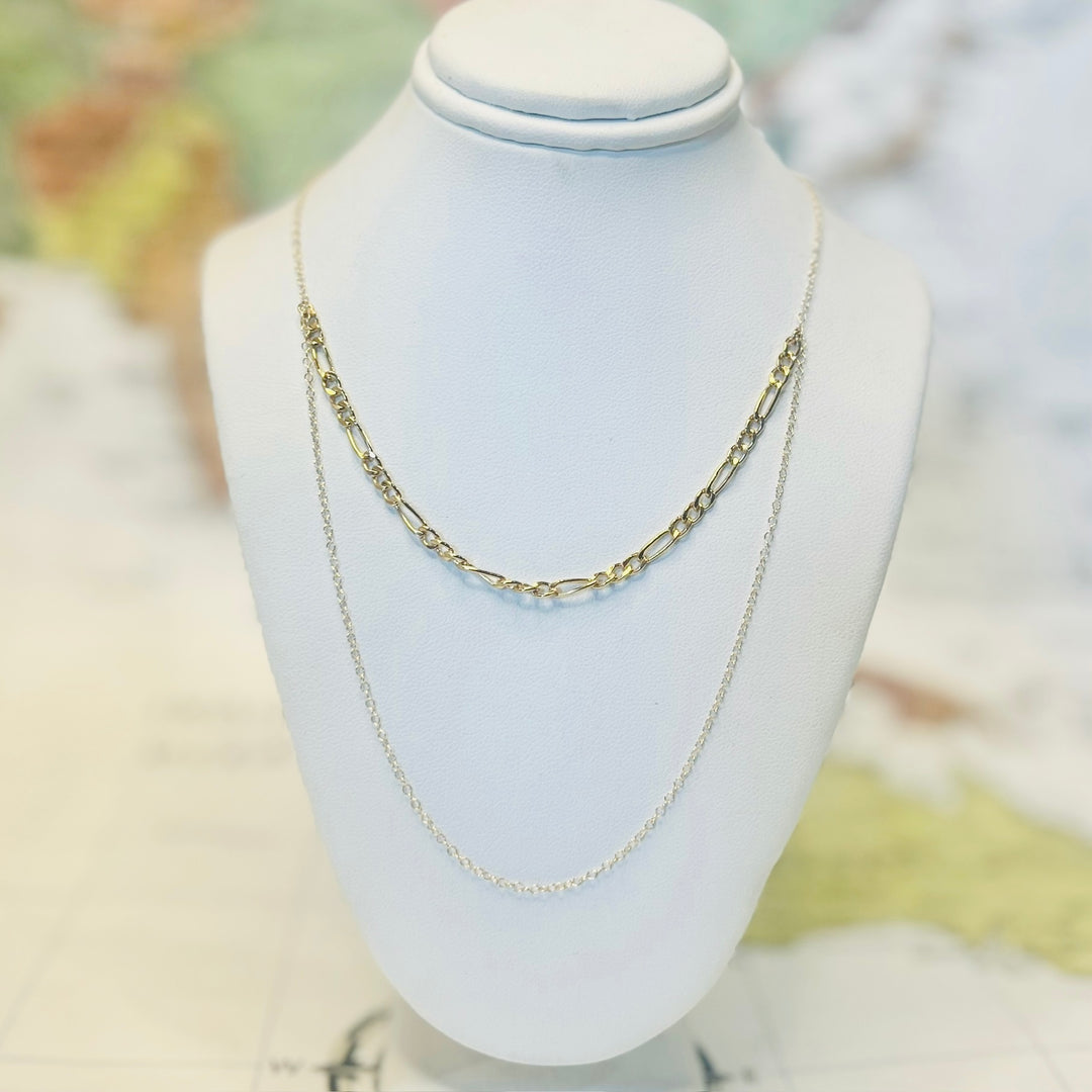 ABLE Figaro Layered Chain Necklace - Nashville, USA