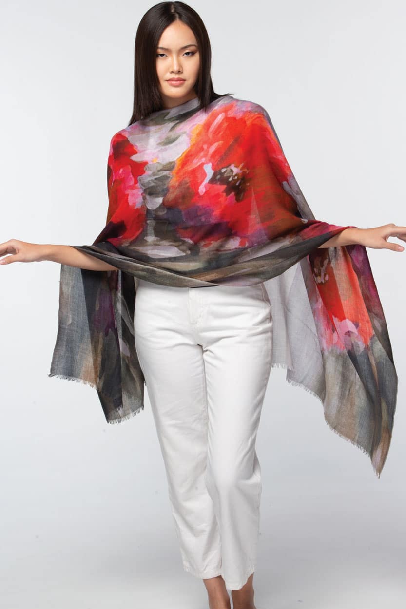 Reena Fine Wool Shawl - India