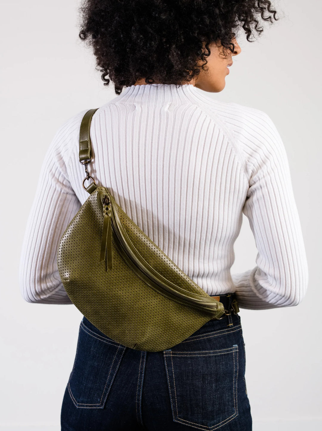 ABLE Berkeley Perforated Belt Bag - Ethiopia