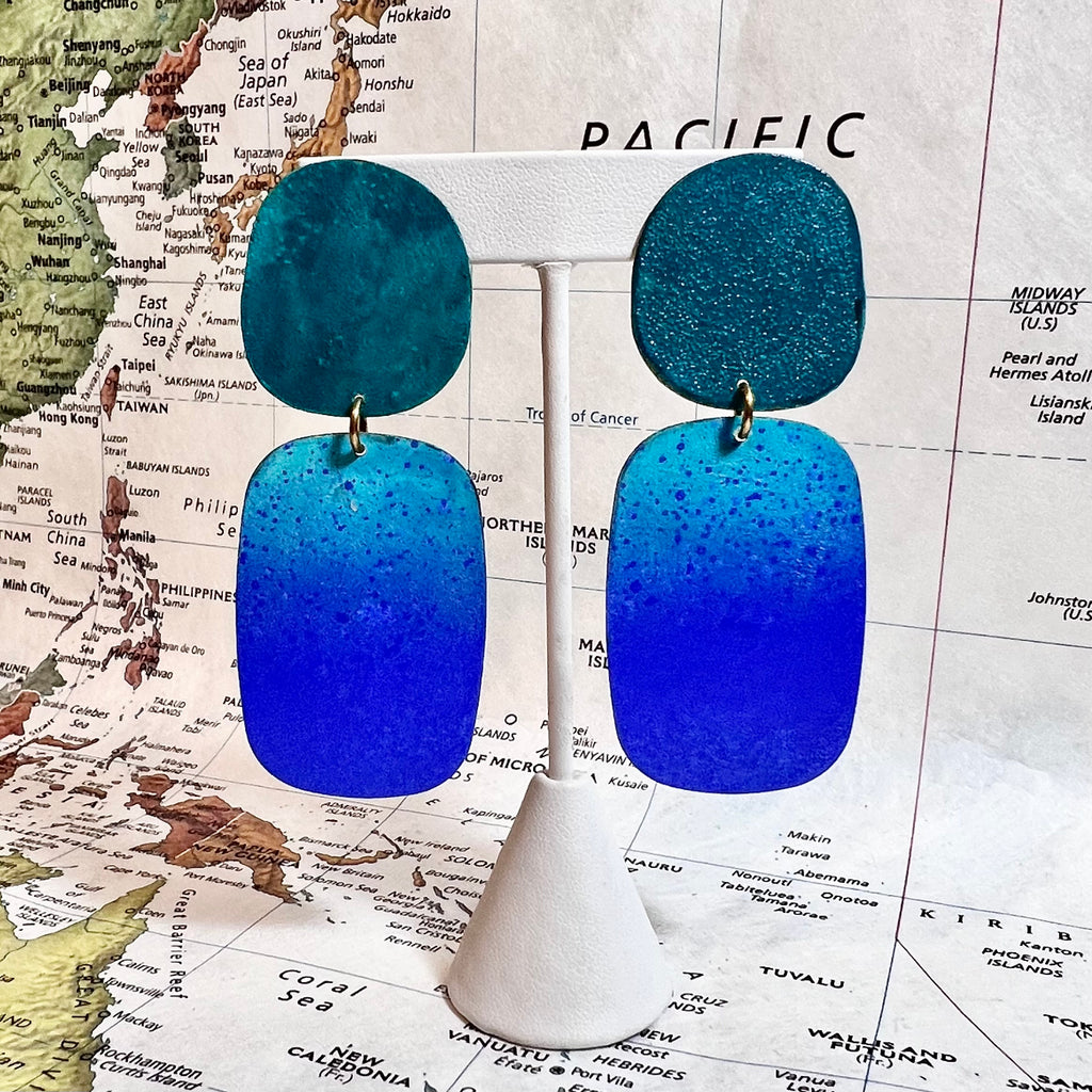 Blue Keke Earrings - Salem, Massachusetts