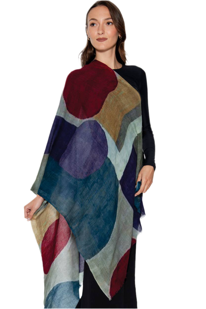 Reena Fine Wool Shawl - India