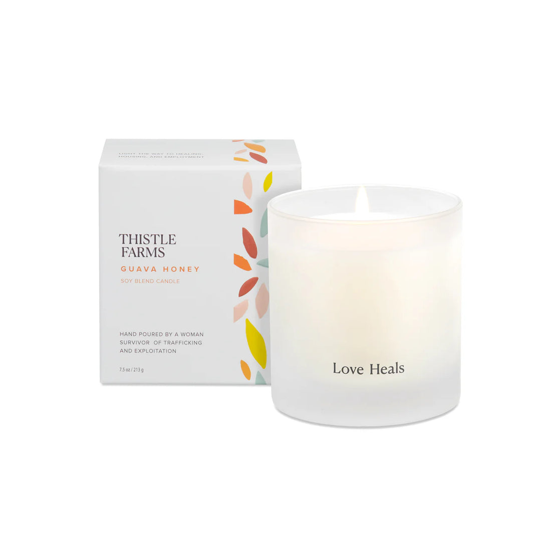 Love Heals Candle Guava Honey