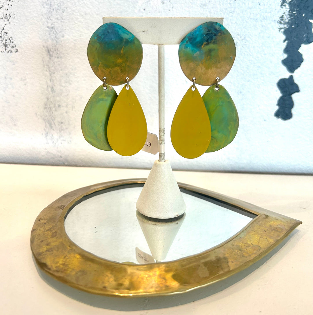 Pebble Earrings - Salem, Massachusetts