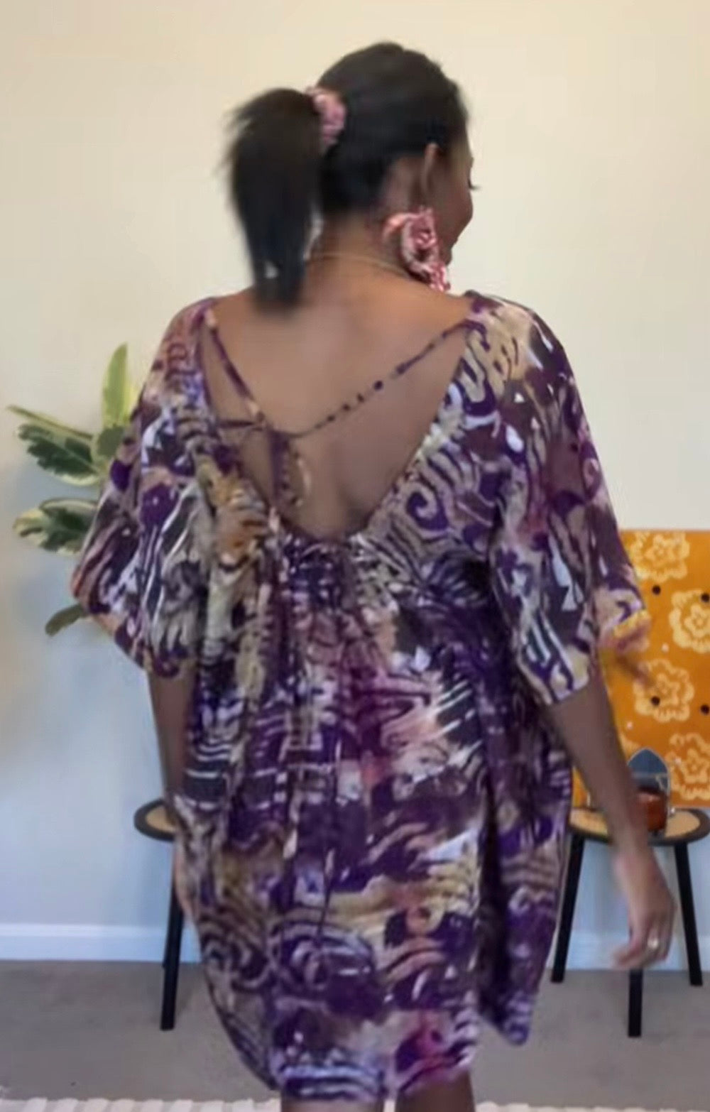 Adire Nigerian Dress