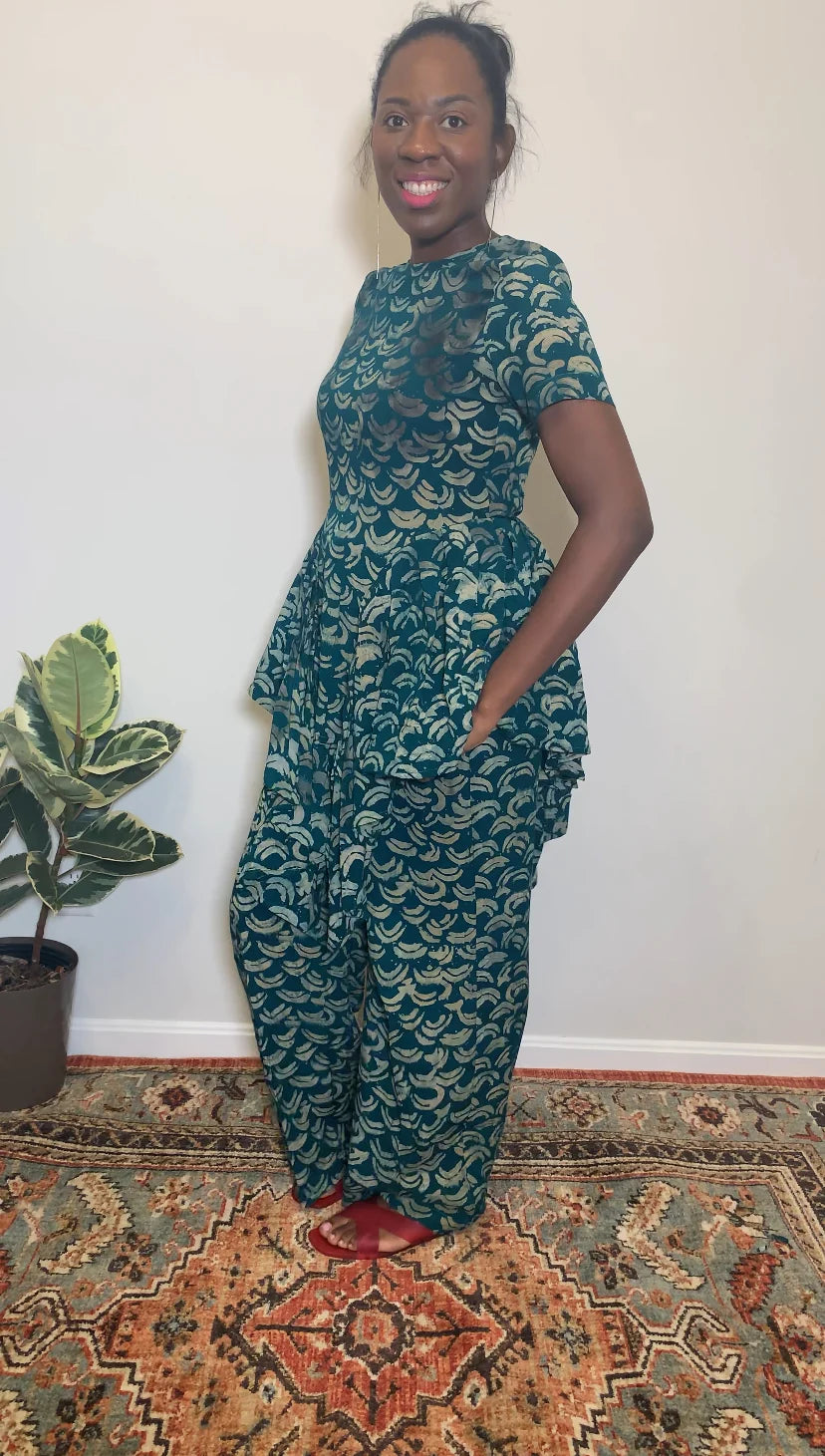 Adire Nigerian Pant Set