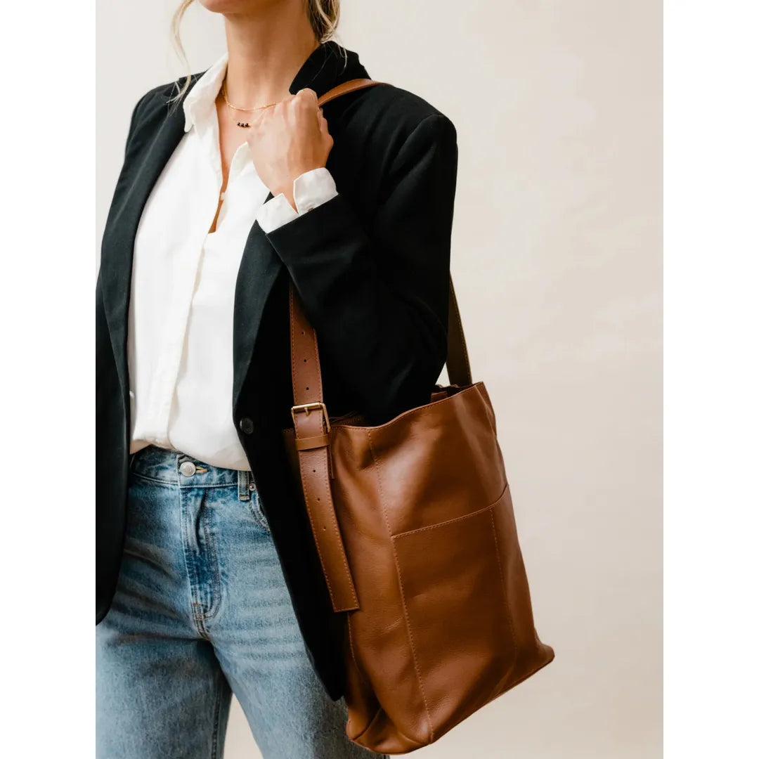 ABLE Jacklyn Work Tote Able Whiskey