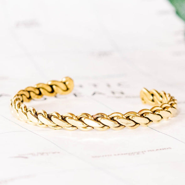 Knotted Chain Bangle - India