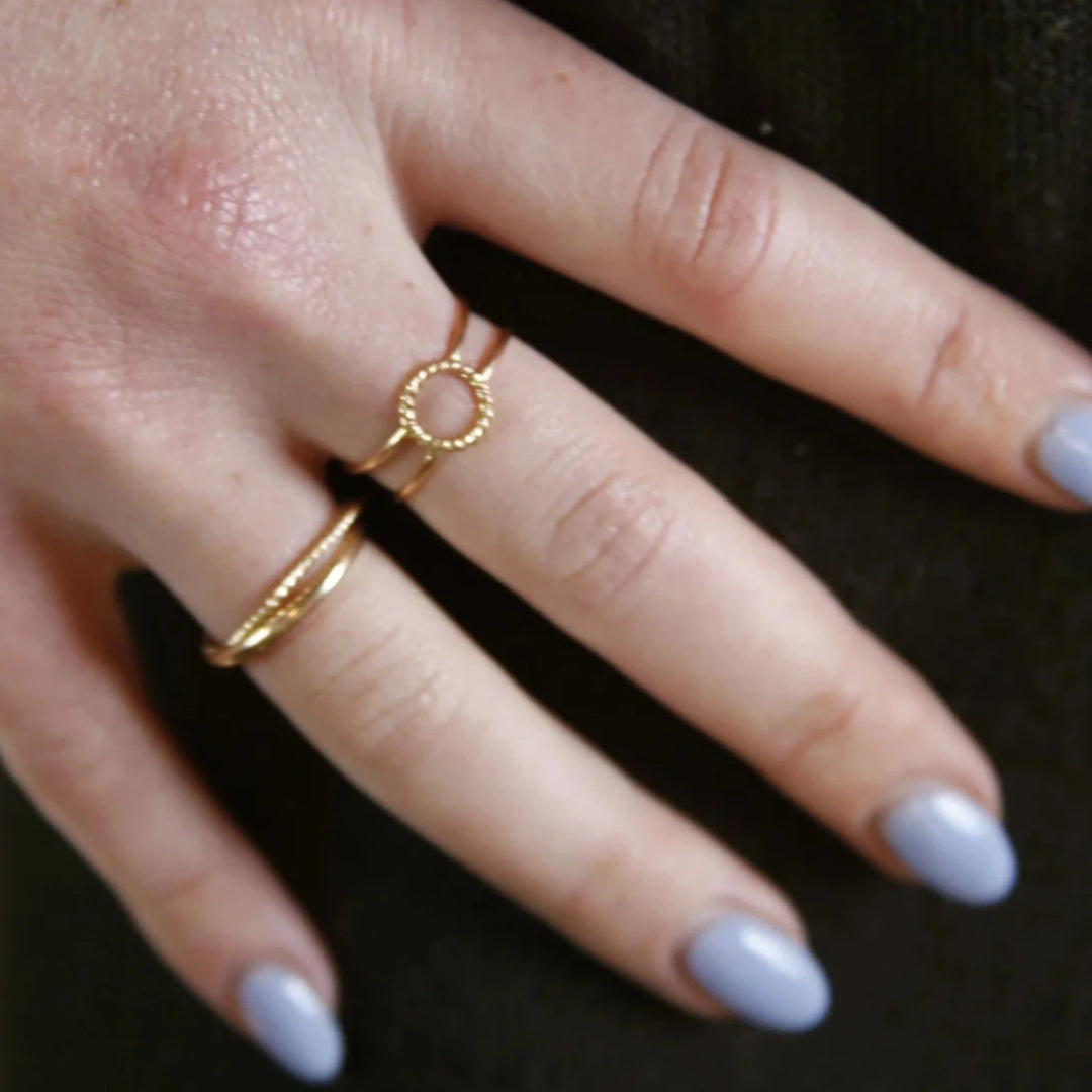 ABLE Lasso Cuff Ring Gold - Nashville, USA