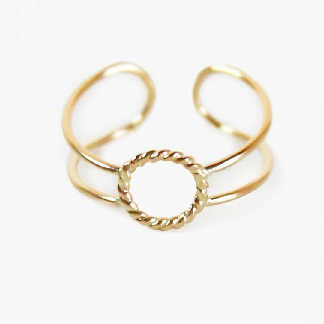 ABLE Lasso Cuff Ring Gold - Nashville, USA