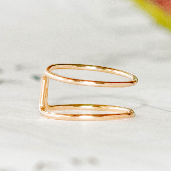 ABLE New Cuff Ring Gold - Nashville, USA