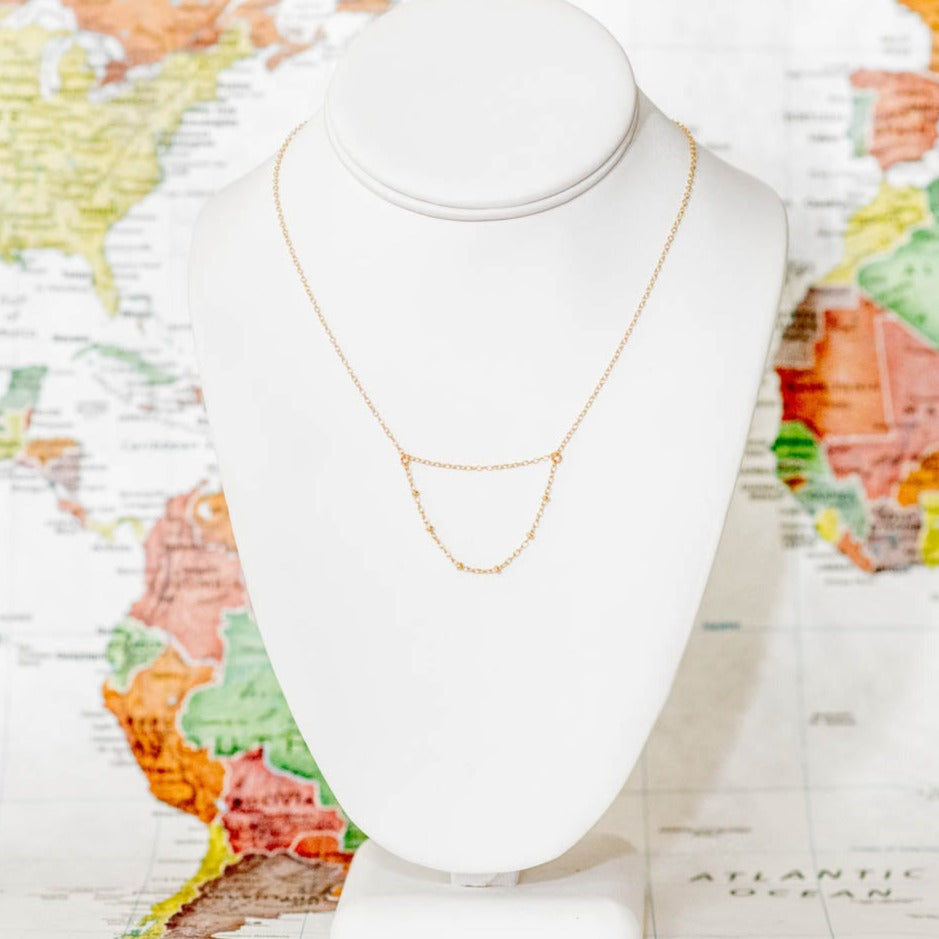 ABLE Petite Layered Necklace - Nashville, USA