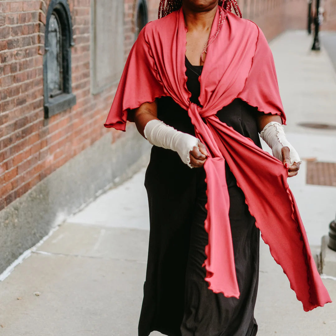 ANGELROX® GIRLY WRAP skirt | shawl |  vest | top | cape - Maine, USA