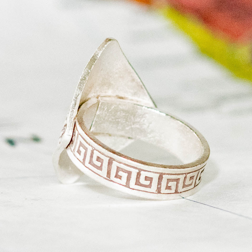 Sterling Silver Pointed Ring - Thailand