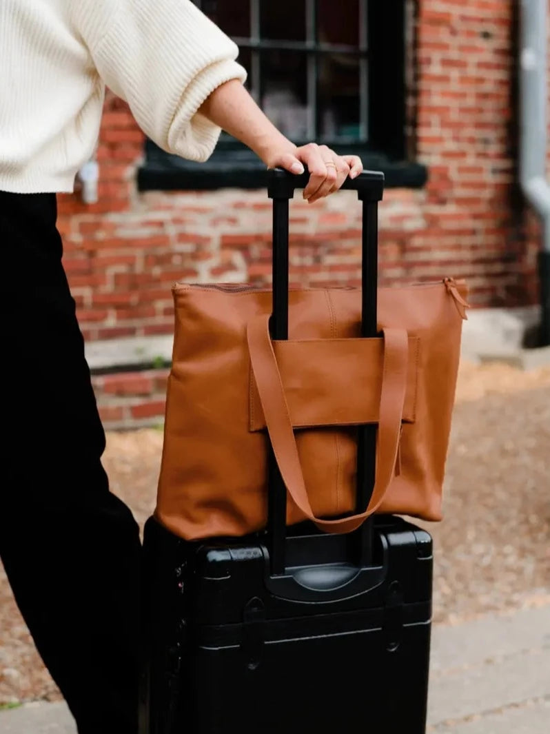 ABLE Yari Carry-on Tote Whiskey - Ethiopia