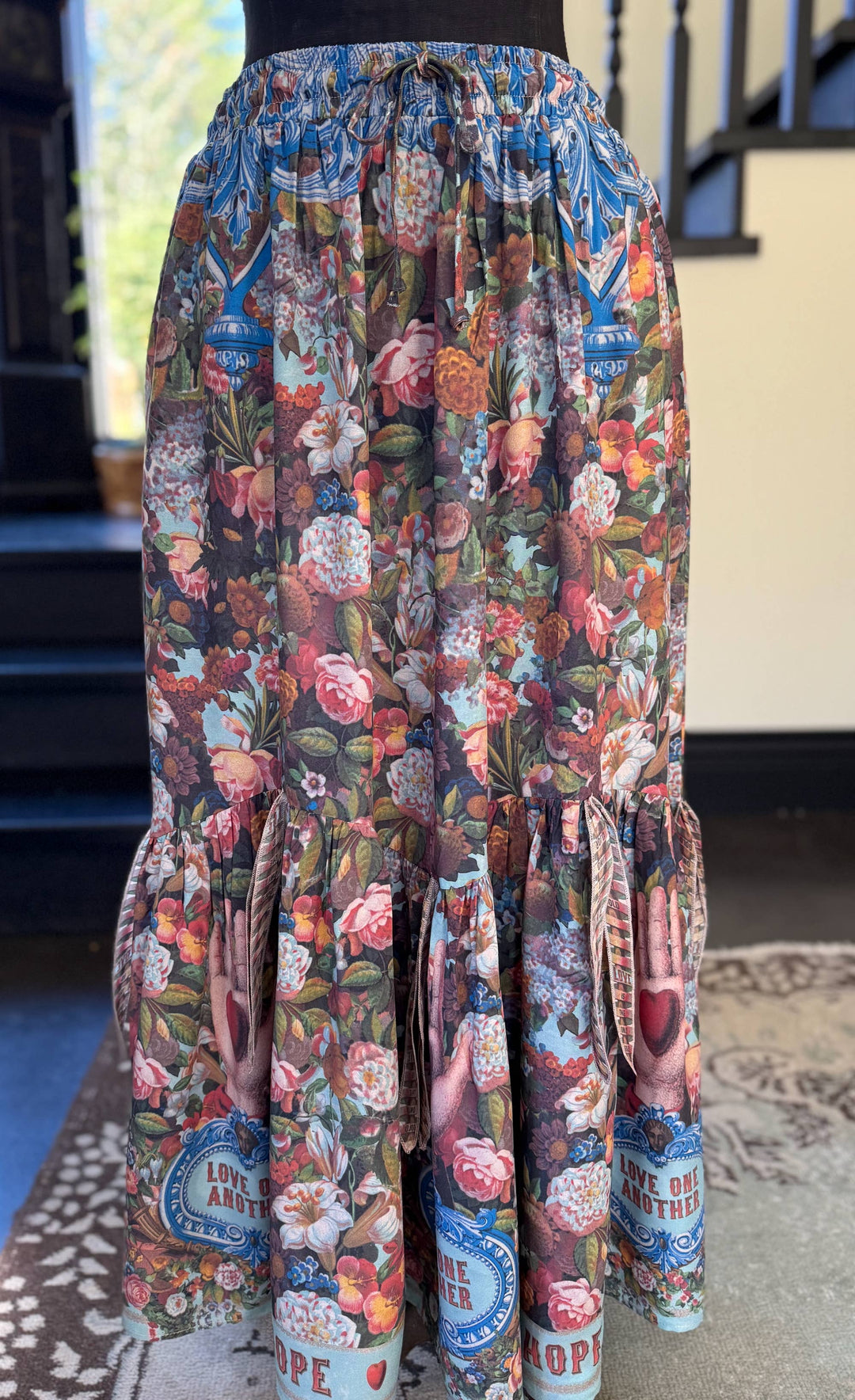 Love Language Atelier Skirt w/ Floral Print